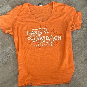 Harley-Davidson Orange T-Shirt
